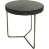 Pimlico Black Tinted Glass Side Tables Set - Image 4