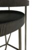 Pimlico Black Tinted Glass Side Tables Set - Image 5