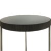 Pimlico Black Tinted Glass Side Tables Set - Image 6